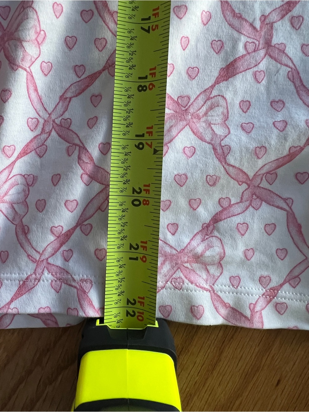 LOVESHACKFANCY x ROLLER RABBIT BABY BOW PRINT SHORT SLEEVE PAJAMA TOP, SIZE S. - Picture 10 of 12